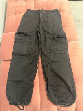 Levi’s ’94 Baggy Cargo Pants Solid Black Adjustable Drawstring Hem